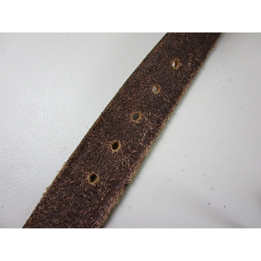 Vintage 80s Siskiyou Buckle Company Pewter Belt Buckle (42) Fishing Leather Belt